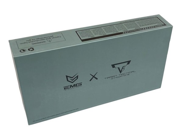 EMG x Armorer Works x Taran Tactical International Distinct JW3 Combat Master GBBP (TTI - Full Metal - Black - TT-CM0103)