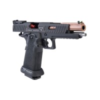 EMG x Armorer Works x Taran Tactical International Distinct JW3 Combat Master GBBP (TTI - Full Metal - Black - TT-CM0103)