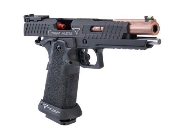 EMG x Armorer Works x Taran Tactical International Distinct JW3 Combat Master GBBP (TTI - Full Metal - Black - TT-CM0103)