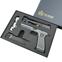 Para Bellum Custom Spectre Comp 4.6" GBB Pistol (Grey / Black / Gold) 