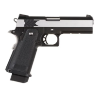 Pre-Order Due 19/09/2026 - Tokyo Marui Hi-Capa Xtreme .45 Full Auto GBB Pistol (Stainless / Black) 
