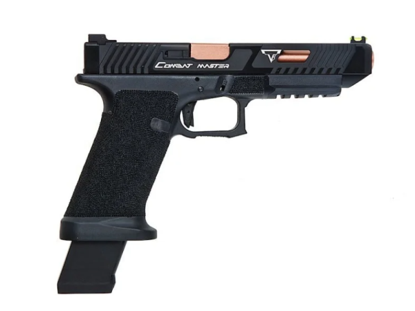 EMG x TTI 34 Series Custom Combat Master Slide with OMEGA Frame pistol Gas (Black) 