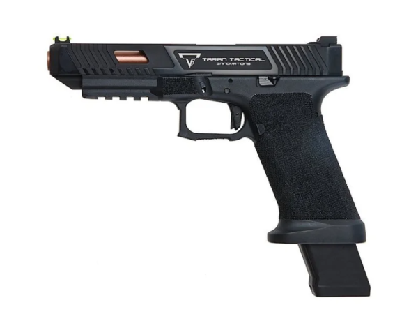EMG x TTI 34 Series Custom Combat Master Slide with OMEGA Frame pistol Gas (Black) 