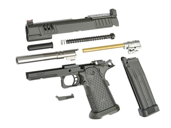 R613 STACCATO 2011 XC GBB Pistol Licensed By EMG (Black)
