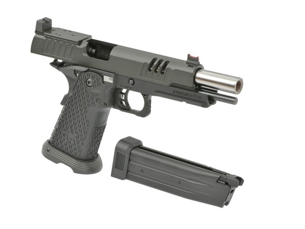 R613 STACCATO 2011 XC GBB Pistol Licensed By EMG (Black)