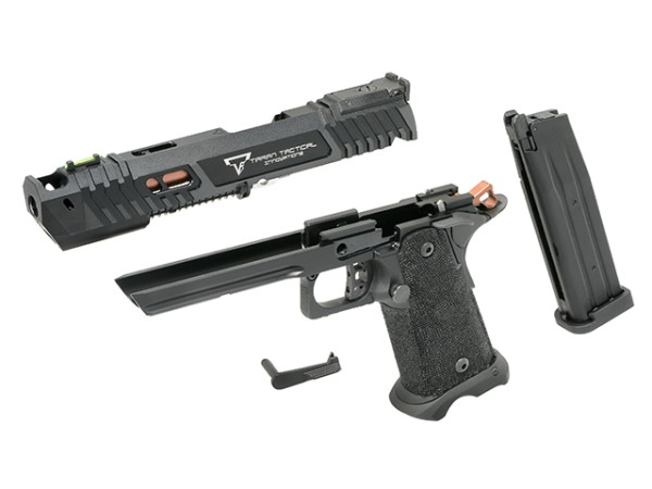 Pre-Order Due 30/04/2026 - Jag Precision Taran Tactical International Licensed JW4 Pit Viper GBB Pistol Black (Upgraded Version) 