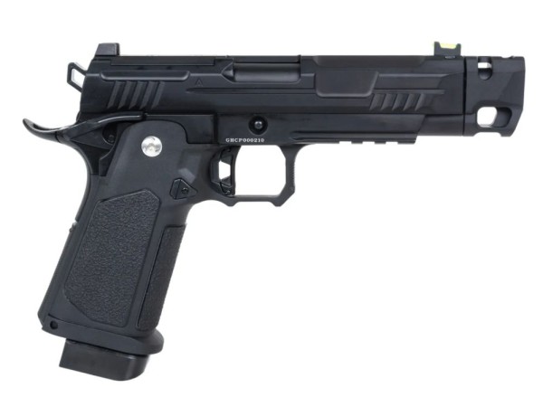 ARCTURUS Vanguard 4.3" Compensator Hi-Capa GBB Pistol - Optics Ready (Black)