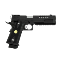 WE Hi-Capa 5.2 K GBB Pistol (Black)