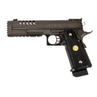 WE Hi-Capa 5.2 K GBB Pistol (Black)