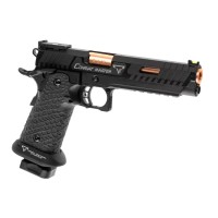 EMG / Armorer Works TTI Combat Master Distinct GBB Pistol (Black) 