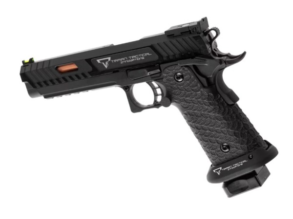 EMG / Armorer Works TTI Combat Master Distinct GBB Pistol (Black) 