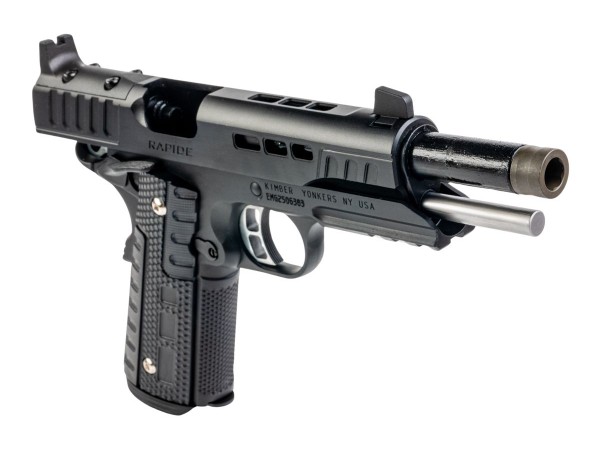 Pre-Order Due 29/04/2026 - EMG / ARMORER WORKS KIMBER Rapide GBB Pistol Threaded (Black)