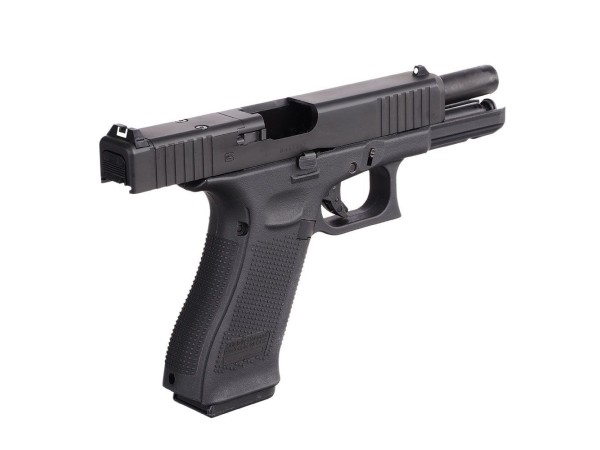 Umarex GHK Glock 17 Gen.5 MOS GBB Pistol with Reflex Sight Adapter Set (Black) 