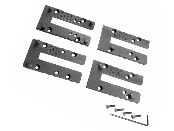 Umarex GHK Glock 17 Gen.5 MOS GBB Pistol with Reflex Sight Adapter Set (Black) 