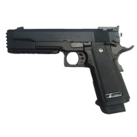 WE Hi-Capa 5.2 GBB Pistol (Black) 