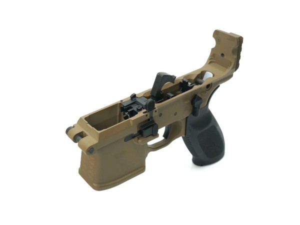 APFG MPX-K Gas Blowback Rifle (Tan)