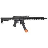 Stratos X MPX-K JW3 Style Gas Blowback Rifle (Faux Carbon Fibre - STR-MX-06 - VFC Compatible)