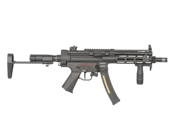 Pre-Order Due 30/04/2026 - CYMA 0.41G Umarex Licensed MP5 AEG with Eshooter ETU (Black)