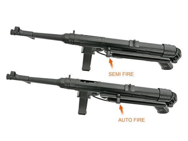 Pre-Order Due 30/04/2026 - AGM MP40 AEG (Black)