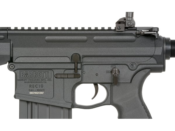 Pre-Order Due 30/04/2026 - EMG / CYMA BARRETT REC-10 AEG with Eshooter ETU (Black) 