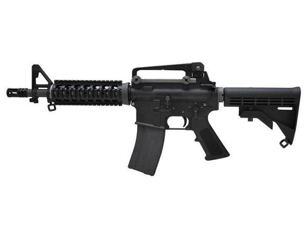 WE M4 RIS CQB Open Bolt GBBR (Black) 