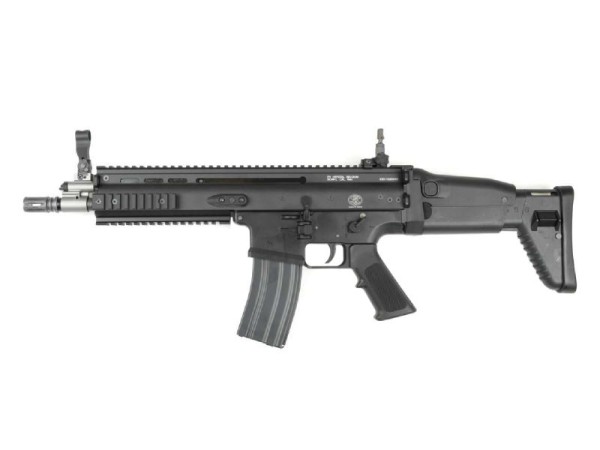 Cybergun Licensed FN Herstal Scar-L GBB Rifle (Black) 