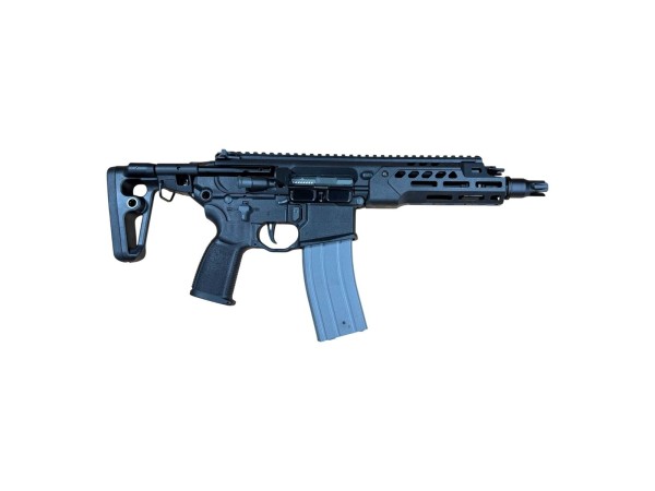 Well PRO MCX SBR Gas Blow Back Rifle Polymer MWS Compatible (Black)