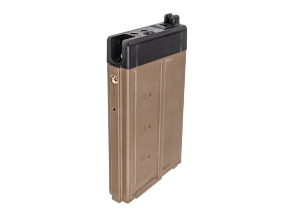 Pre-Order Due 31/01/2026 - APFG 22rnd Gas Magazine for XM7 GBBR (FDE) 