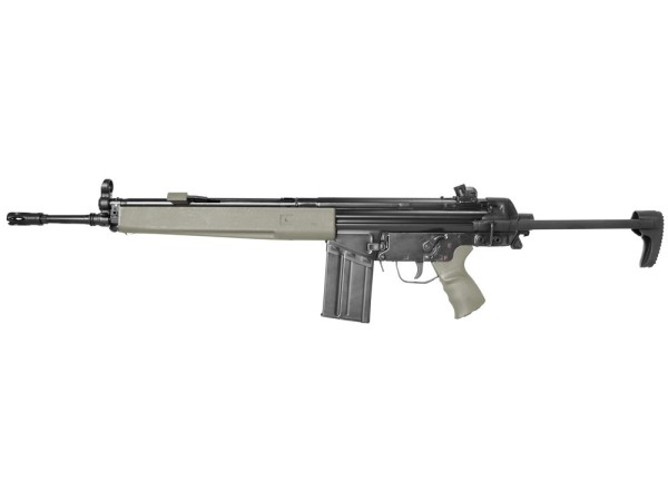 LCT G3A4-W Sliding Stock AEG (Green)