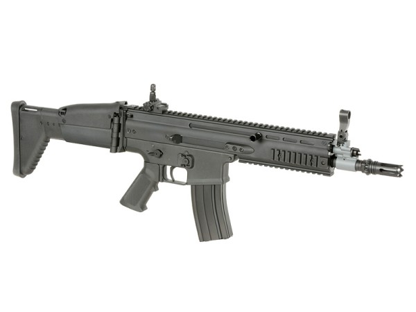 CYMA Platinum Cybergun Licensed SCAR L AEG with ESHOOTER ETU (Black) 