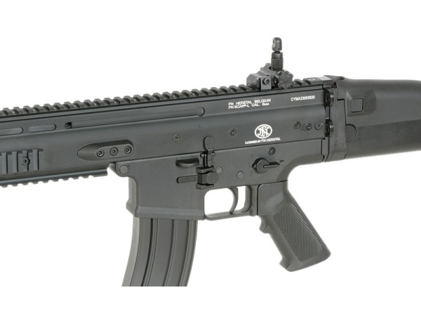 CYMA Platinum Cybergun Licensed SCAR L AEG with ESHOOTER ETU (Black) 