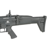 CYMA Platinum Cybergun Licensed SCAR L AEG with ESHOOTER ETU (Black) 