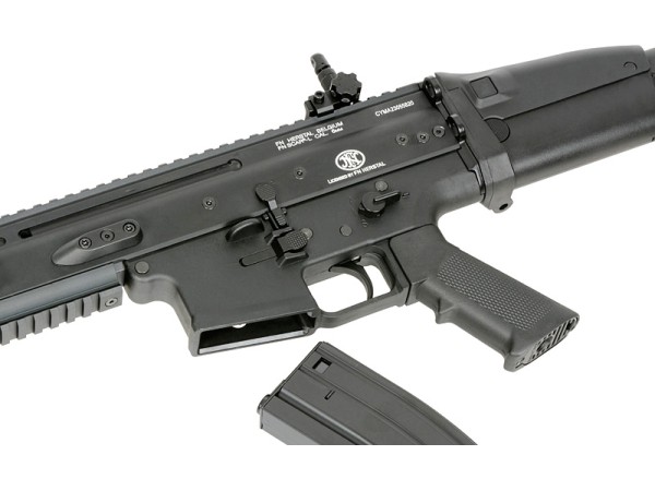 CYMA Platinum Cybergun Licensed SCAR L AEG with ESHOOTER ETU (Black) 