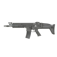 CYMA Platinum Cybergun Licensed SCAR L AEG with ESHOOTER ETU (Black) 