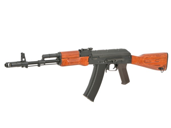 Pre-Order Due 30/04/2026 - CYMA 0.56 AK-74N Full Metal AEG with Eshooter ETU (Real Wood Furniture) 