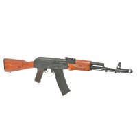 Pre-Order Due 30/04/2026 - CYMA 0.56 AK-74N Full Metal AEG with Eshooter ETU (Real Wood Furniture) 