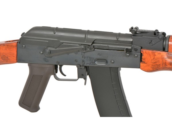 Pre-Order Due 30/04/2026 - CYMA 0.56 AK-74N Full Metal AEG with Eshooter ETU (Real Wood Furniture) 