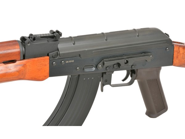 Pre-Order Due 30/04/2026 - CYMA 0.56M AKM Full Metal AEG with Eshooter ETU (Real Wood Furniture) 