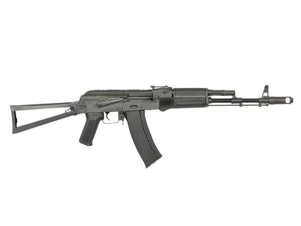 Pre-Order Due 30/04/2026 - CYMA 0.53 AKS-74MN Full Metal AEG with Eshooter ETU (Black)