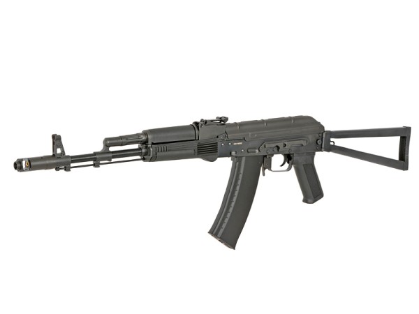 Pre-Order Due 30/04/2026 - CYMA 0.53 AKS-74MN Full Metal AEG with Eshooter ETU (Black)