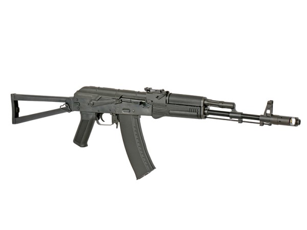 Pre-Order Due 30/04/2026 - CYMA 0.53 AKS-74MN Full Metal AEG with Eshooter ETU (Black)
