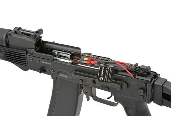 Pre-Order Due 30/04/2026 - CYMA 0.53 AKS-74MN Full Metal AEG with Eshooter ETU (Black)