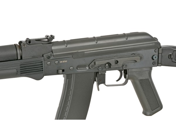 Pre-Order Due 30/04/2026 - CYMA 0.53C AK-74MN Full Metal AEG with Eshooter ETU (Black)