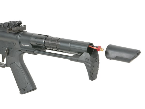 Pre-Order Due 30/04/2026 - EMG / CYMA Platinum Strike industries 7" Raider CQB Gen.2 AEG with Eshooter ETU (Black) 