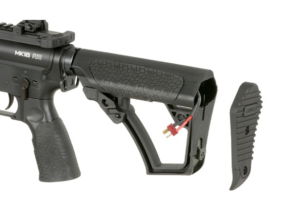 Pre-Order Due 30/04/2026 - EMG / CYMA Platinum Daniel Defense MK18 RIII 10.3" AEG with Eshooter ETU (Black) 