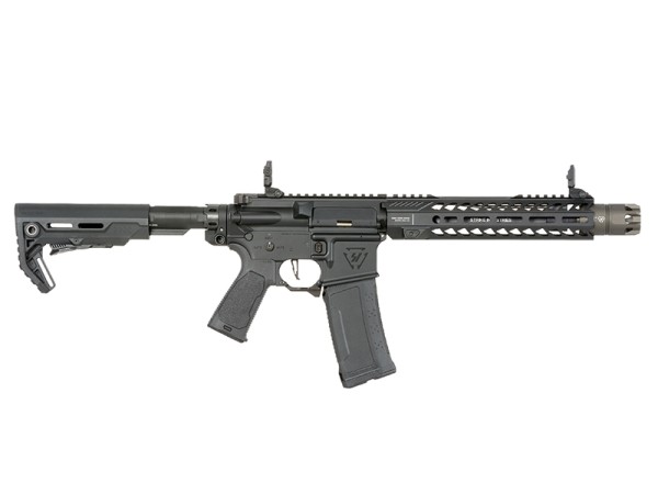 Pre-Order Due 30/04/2026 - EMG / CYMA Platinum Strike industries 10" Raider SBR Gen.2 AEG with Eshooter ETU (Black)