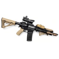 DCA / WELL PRO British L119A2 Style MWS GBB Rifle (Black) 