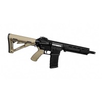 DCA / WELL PRO British L119A2 Style MWS GBB Rifle (Black) 
