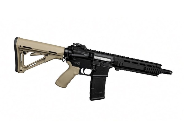 DCA / WELL PRO British L119A2 Style MWS GBB Rifle (Black) 