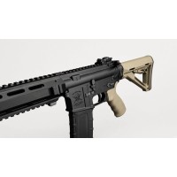 DCA / WELL PRO British L119A2 Style MWS GBB Rifle (Black) 